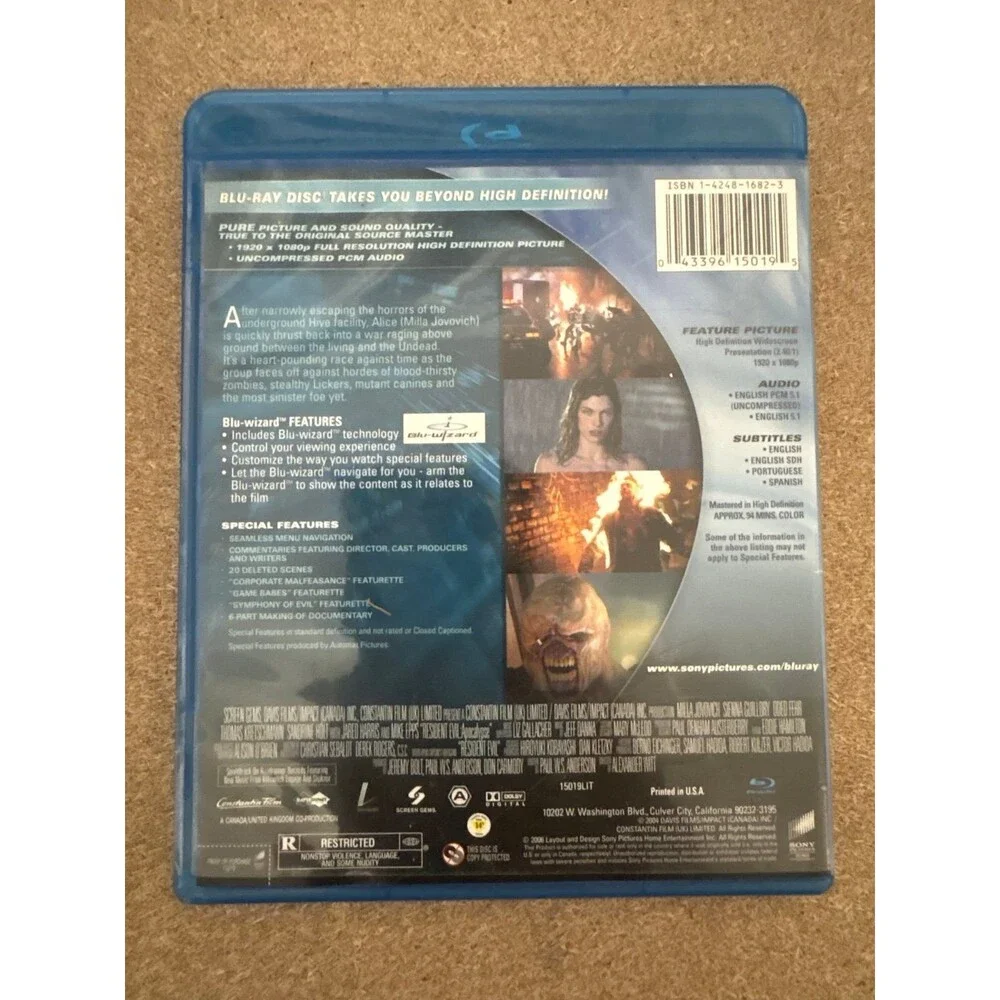 Sony resident evil